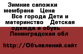 Зимние сапожки kapika мембрана › Цена ­ 1 750 - Все города Дети и материнство » Детская одежда и обувь   . Ленинградская обл.